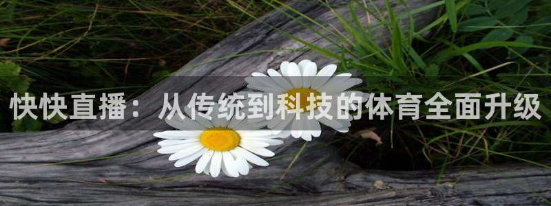 快快直播：从传统到科技的体育全面升级